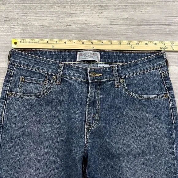 VTG Y2K LEVIS Blue Jeans Women's Misses 10 Medium Low Rise Bootcut 34X30.5 - Picture 4 of 11